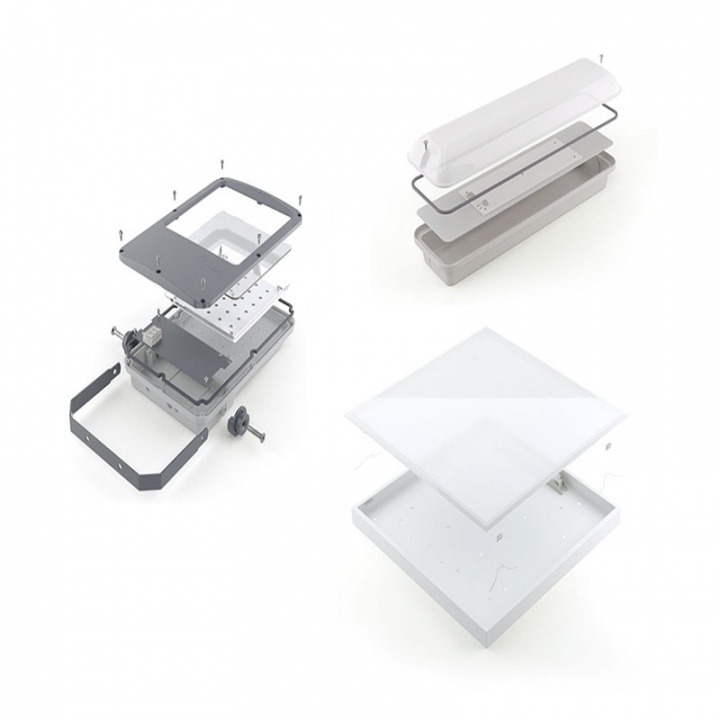 Изготовление корпусов для светильников